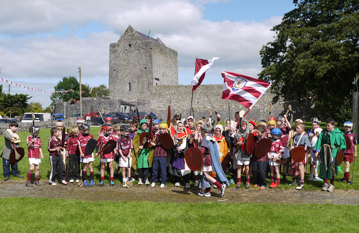 All-Ireland Hurling Final 'Up for the Match' from Athenry Slide background